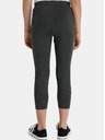 Sam 73 Leggings pentru fete cu imprimeu gri închis SAM 73
