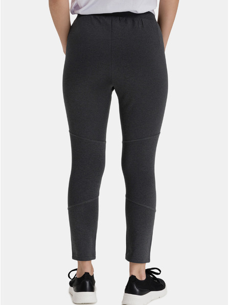 Sam 73 Leggings pentru femei de culoare gri închis SAM 73