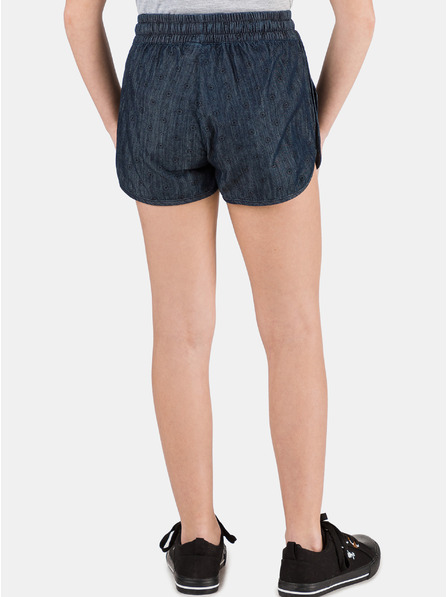 Sam 73 Pantaloni scurți din denim cu model pentru fete, albastru închis SAM 73