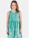 Sam 73 Rochie florală verde pentru fete SAM 73