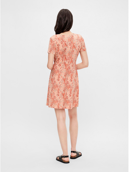 Pieces Rochie florală portocalie Pieces Emanuelle