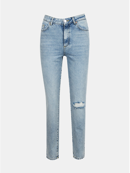 AWARE by VERO MODA Blugi cu croială dreaptă albastru deschis AWARE by VERO MODA Nadine