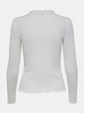 ONLY Tricou de bază crem ONLY Emma