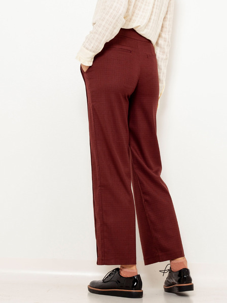 CAMAIEU Pantaloni maro cu croială largă CAMAIEU