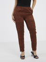 CAMAIEU Pantaloni cu model maro CAMAIEU