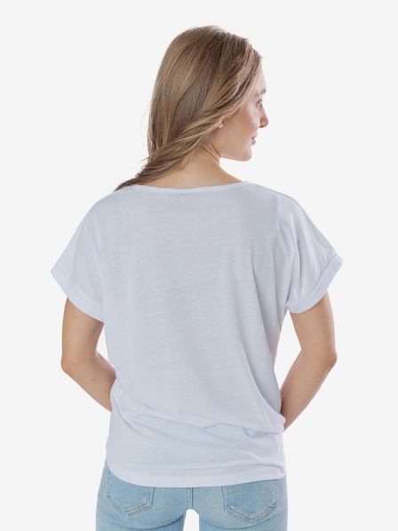 Sam 73 Tricou imprimat alb pentru femei SAM 73