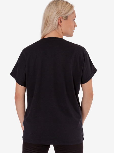 Sam 73 Tricou imprimat negru pentru femei SAM 73