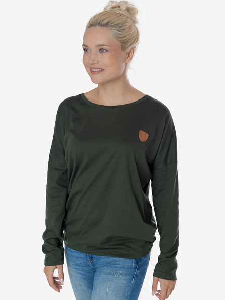 Sam 73 Tricou de damă verde închis SAM 73