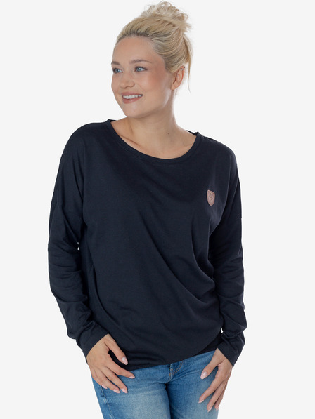 Sam 73 Tricou negru de damă SAM 73
