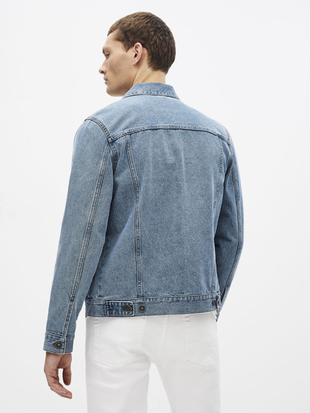 Celio Jachetă din denim albastru Celio Rudenim2