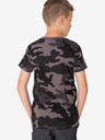 Sam 73 Tricou de camuflaj gri pentru băieți SAM 73