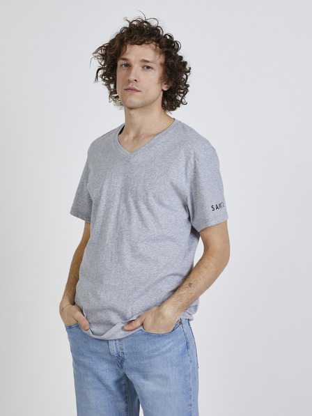 Sam 73 Tricou bărbătesc gri SAM 73 Blane