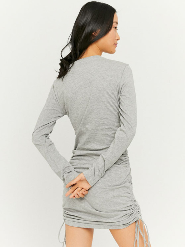 TALLY WEiJL Minivestie fără mâneci gri deschis cu legături laterale TALLY WEiJL