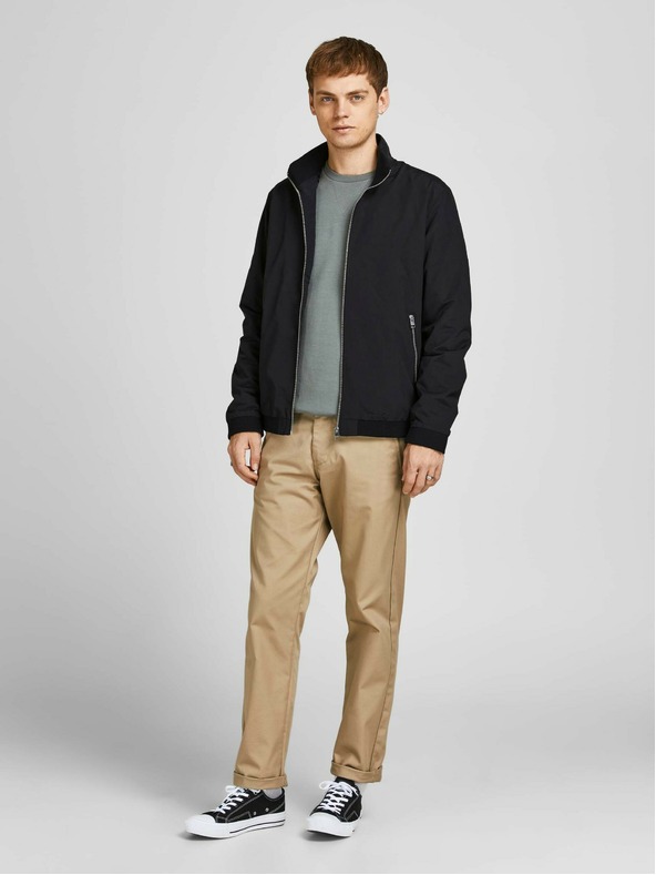 Jack & Jones Jachetă neagră Jack & Jones Rush