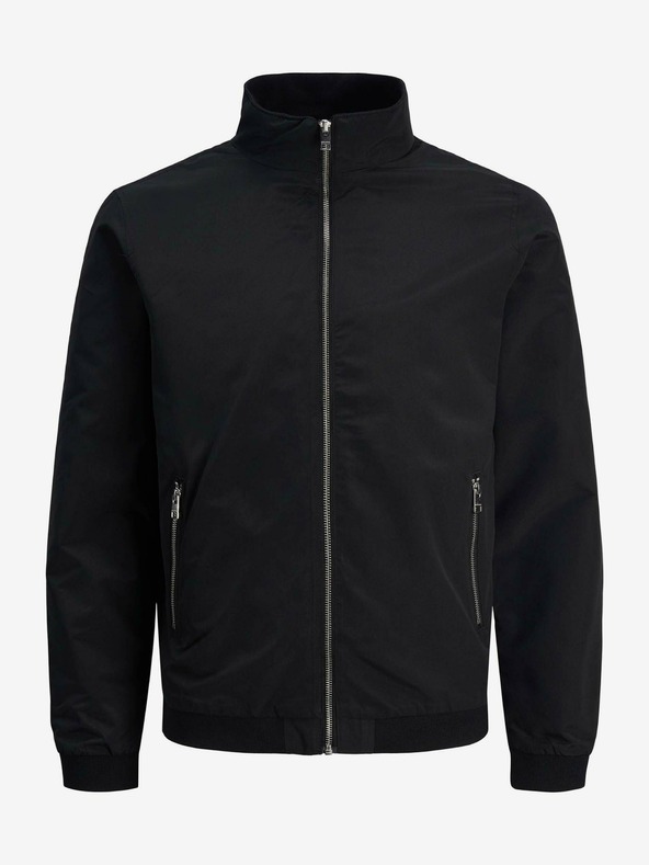 Jack & Jones Jachetă neagră Jack & Jones Rush