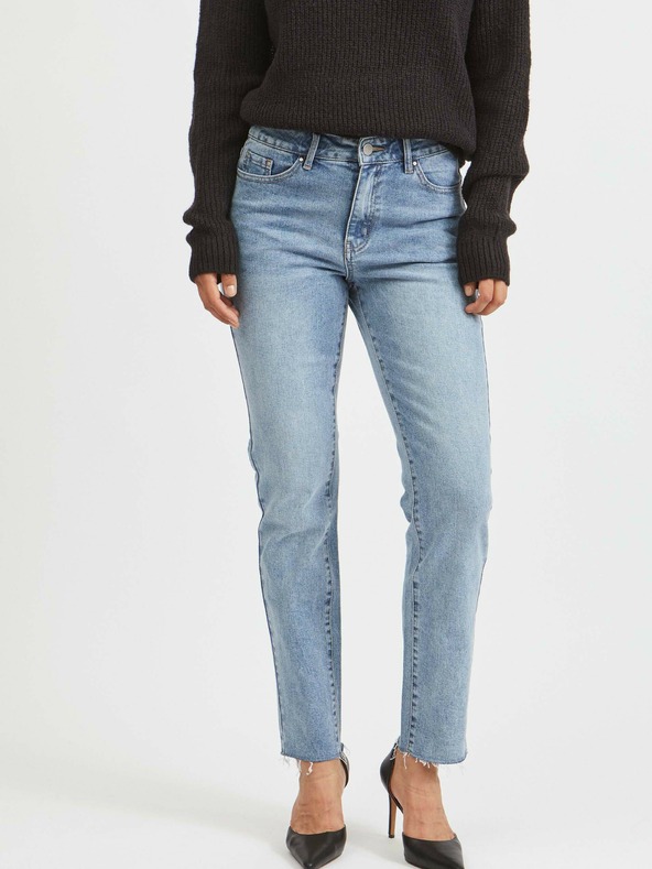 Vila Blugi blue straight fit VILA Stray