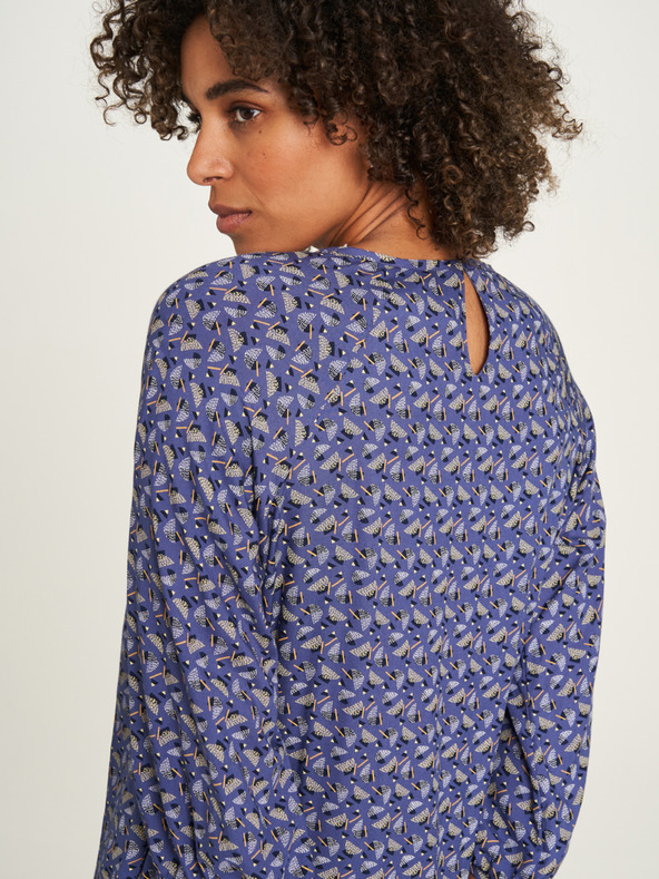 Tranquillo Rochie de dama mov cu model Tranquillo