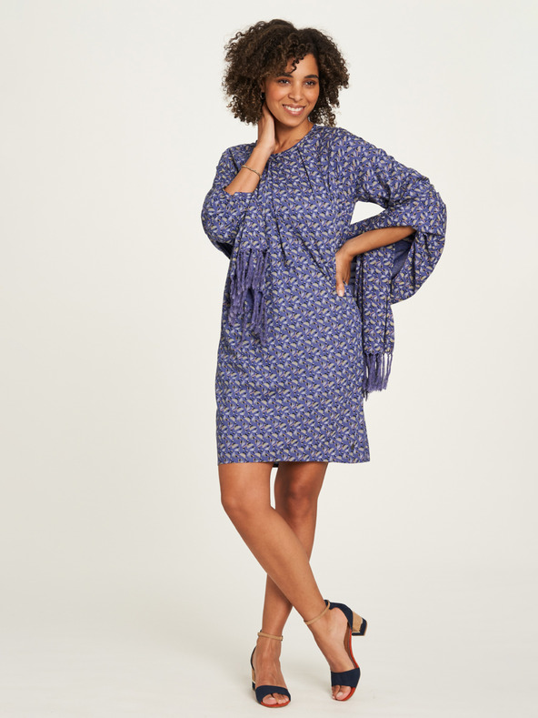 Tranquillo Rochie de dama mov cu model Tranquillo