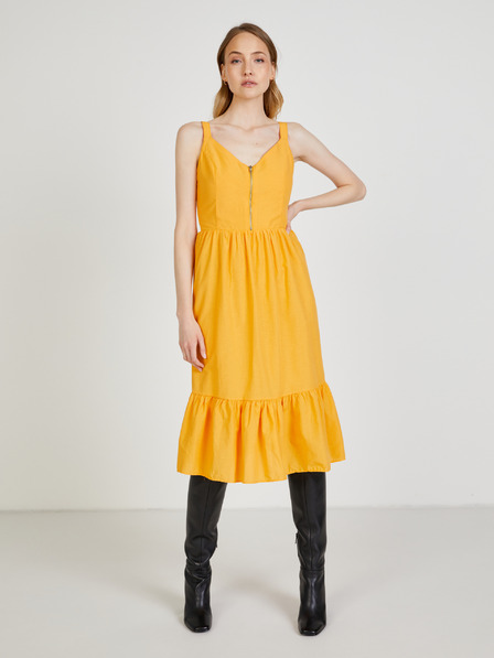 Trendyol Rochie fără bretele portocalie Trendyol