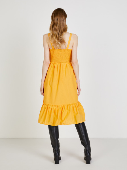 Trendyol Rochie fără bretele portocalie Trendyol
