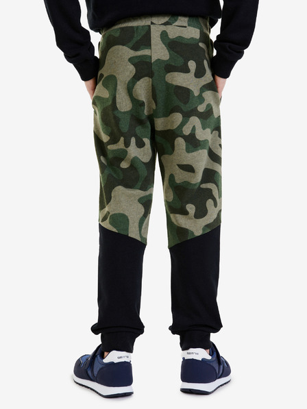 Sam 73 Pantaloni de trening cu model pentru băieți kaki SAM 73 Conrad