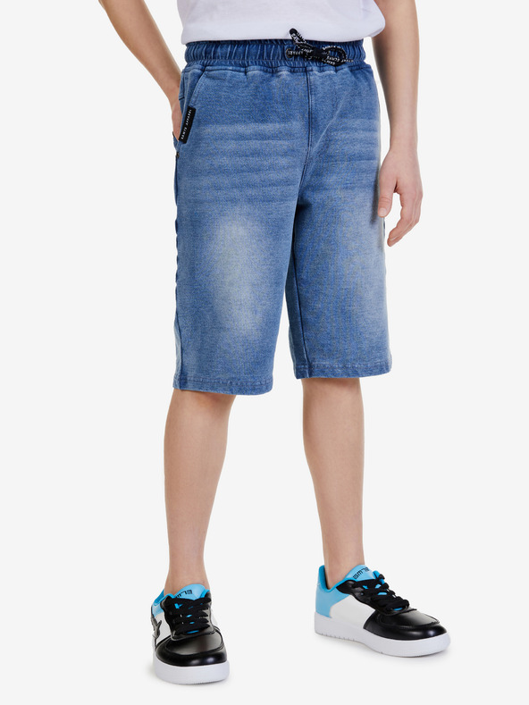 Sam 73 Pantaloni scurți din denim albastru pentru băieți SAM 73 Victor