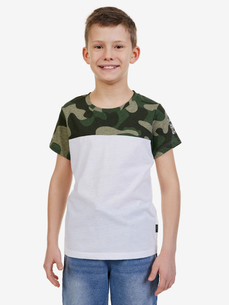 Sam 73 Tricou alb pentru băieți SAM 73 Peter