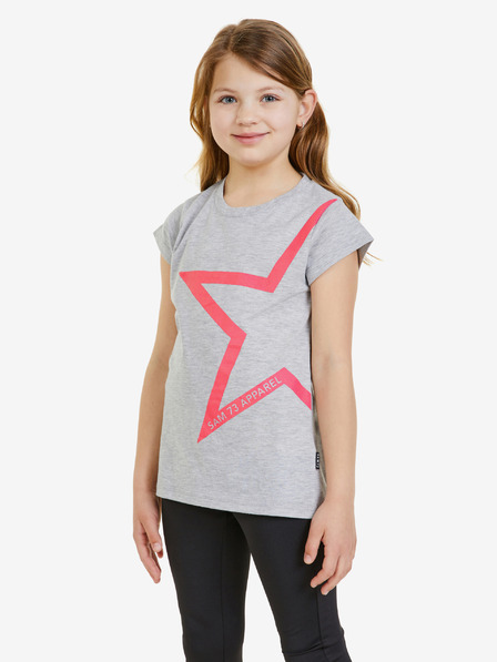 Sam 73 Tricou gri deschis pentru fete SAM 73 Katherine