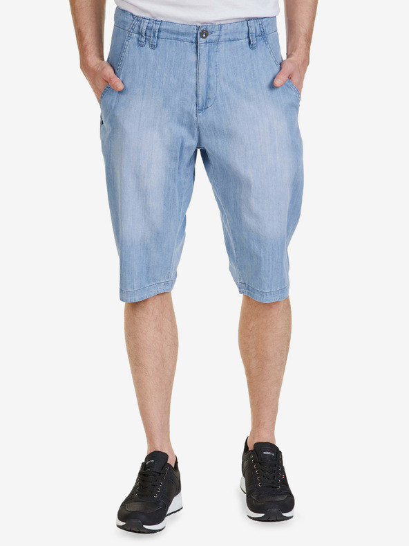 Sam 73 Pantaloni scurți din denim albaștri pentru bărbați SAM 73 Kieran