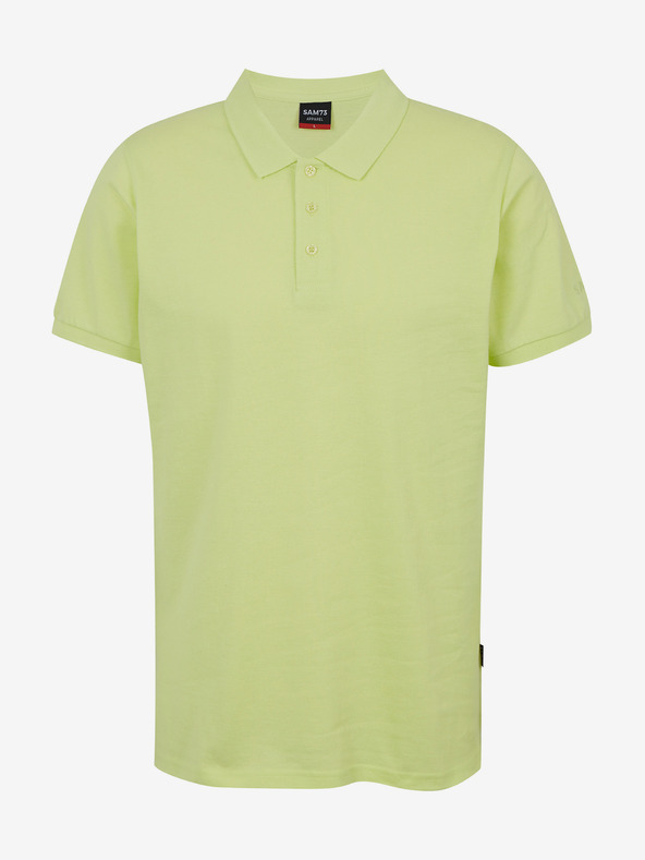 Sam 73 Tricou polo verde deschis pentru bărbați SAM 73 Henry