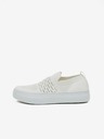 Sam 73 Adidași slip-on albi de damă SAM 73 Ruzizi