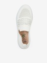 Sam 73 Adidași slip-on albi de damă SAM 73 Ruzizi