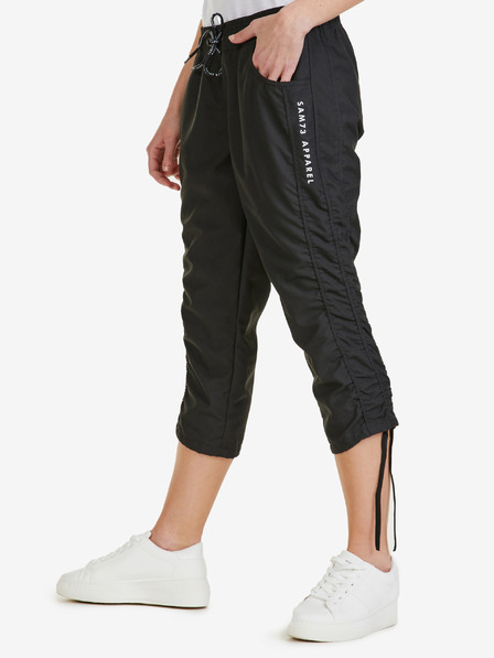 Sam 73 Pantaloni 3/4 negri de damă SAM 73 Cheryl
