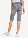 Sam 73 Pantaloni scurți din denim pentru femei, gri închis SAM 73 Cora