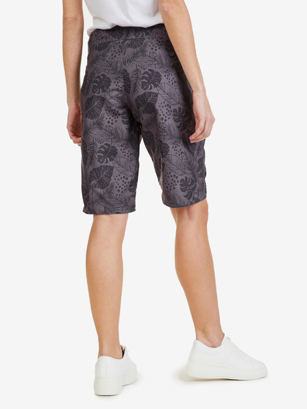 Sam 73 Pantaloni scurți cu model pentru femei gri închis SAM 73 Estella