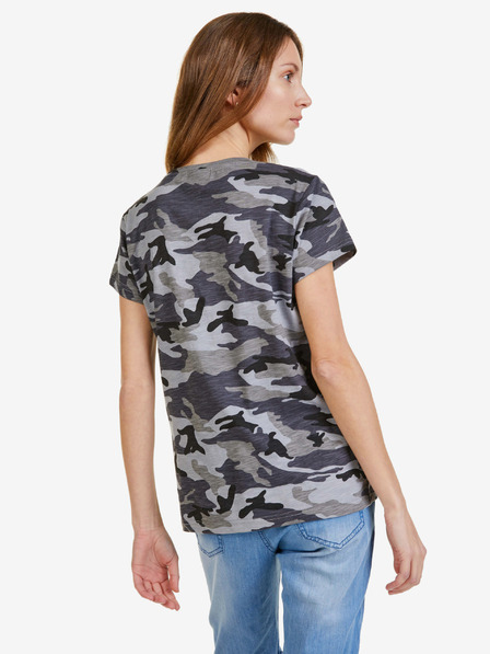 Sam 73 Tricou cu model pentru femei gri închis SAM 73 Nora