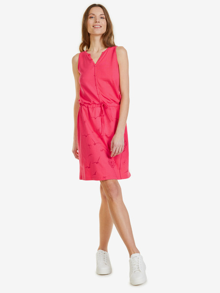Sam 73 Rochie scurtă cu model, roz închis, pentru femei SAM 73 Blanche