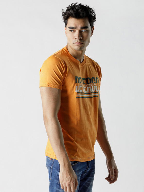 Devergo Tricou muștar pentru bărbați Devergo