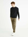Celio Pulover basic negru pentru bărbați Celio Beclo