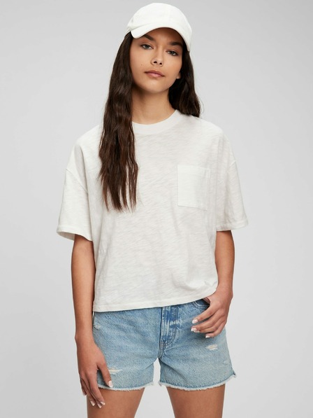 GAP Tricou adolescenți din bumbac organic GAP
