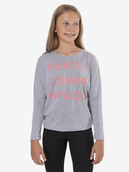 Sam 73 Tricou gri pentru fete SAM 73 Kat