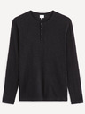 Celio Tricou bărbătesc negru cu bulină Celio Behenley
