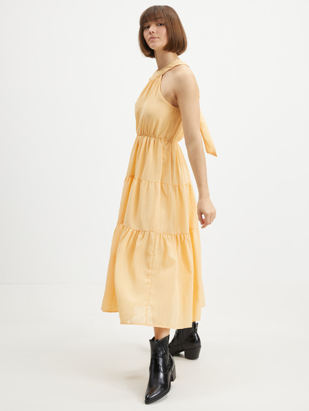 Pieces Rochie maxi portocalie Pieces Valentine