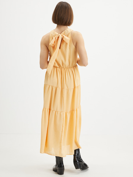 Pieces Rochie maxi portocalie Pieces Valentine