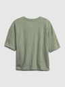 GAP Tricou adolescenți din bumbac organic GAP