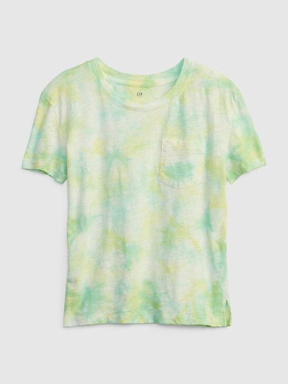 GAP Tricou tie dye pentru copii GAP