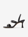 Aldo Sandale cu toc, negre, pentru femei ALDO Louella