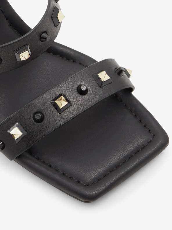 Aldo Sandale cu toc, negre, pentru femei ALDO Louella