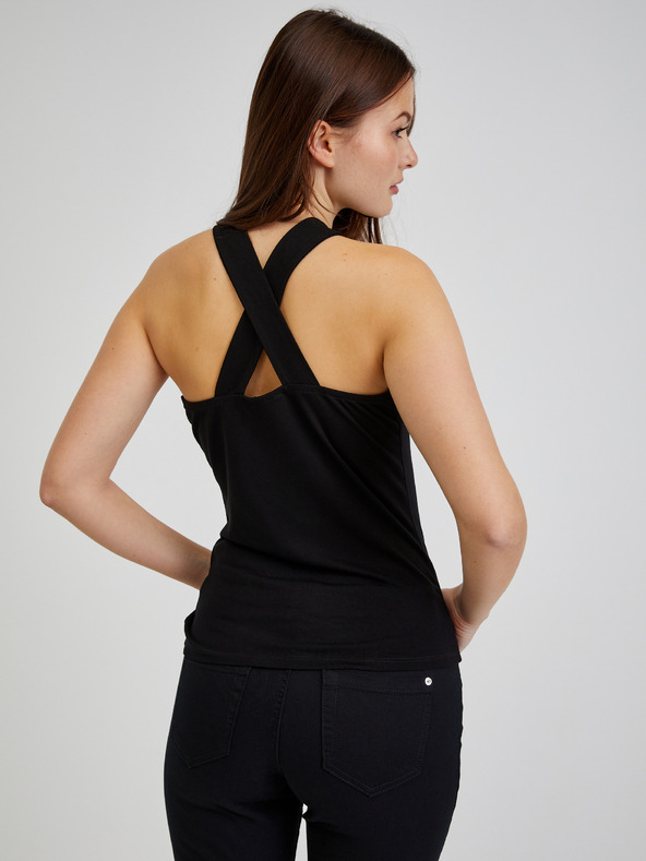 Orsay Top negru de damă ORSAY