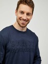 Sam 73 Tricou albastru închis cu mânecă lungă pentru bărbați SAM 73 Mindart